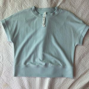 Lululemon Softstreme Short-Sleeve in Powder Blue